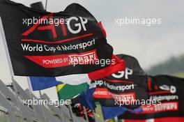 25.01.2009 Taupo, New Zealand,  Flags - A1GP World Cup of Motorsport 2008/09, Round 4, Taupo, Sunday Race 2 - Copyright A1GP - Free for editorial usage