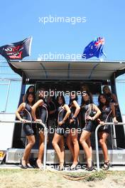 24.01.2009 Taupo, New Zealand,  the TW Steel Grid Girls - A1GP World Cup of Motorsport 2008/09, Round 4, Taupo, Saturday - Copyright A1GP - Free for editorial usage
