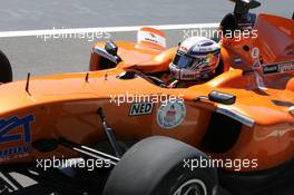 24.01.2009 Taupo, New Zealand,  Robert Doornbos (NED), driver of A1 Team Netherlands - A1GP World Cup of Motorsport 2008/09, Round 4, Taupo, Saturday Qualifying - Copyright A1GP - Free for editorial usage