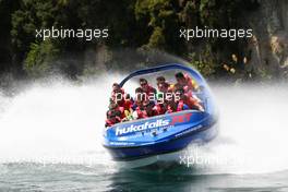 22.01.2009 Taupo, New Zealand,  A1GP Drivers - Hukafalls jet boat ride - A1GP World Cup of Motorsport 2008/09, Round 4, Taupo, Thursday - Copyright A1GP - Free for editorial usage