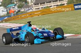 20.02.2009 Johannesburg, South Africa,  Parthiva Sureshwaren (IND), driver of A1 Team India - A1GP World Cup of Motorsport 2008/09, Round 5, Gauteng, Friday Practice - Copyright A1GP - Free for editorial usage