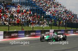 22.02.2009 Johannesburg, South Africa,  Salvador Duran (MEX), driver of A1 Team Mexico - A1GP World Cup of Motorsport 2008/09, Round 5, Gauteng, Sunday Race 1 - Copyright A1GP - Free for editorial usage