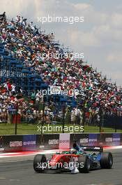 22.02.2009 Johannesburg, South Africa,  Adrian Zaugg (RSA), driver of A1 Team South Africa - A1GP World Cup of Motorsport 2008/09, Round 5, Gauteng, Sunday Race 1 - Copyright A1GP - Free for editorial usage