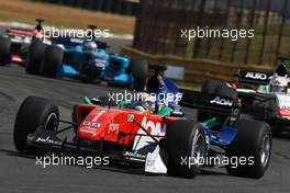22.02.2009 Johannesburg, South Africa,  Adrian Zaugg (RSA), driver of A1 Team South Africa - A1GP World Cup of Motorsport 2008/09, Round 5, Gauteng, Sunday Race 2 - Copyright A1GP - Free for editorial usage