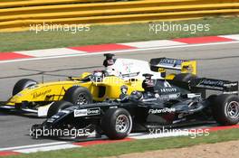 22.02.2009 Johannesburg, South Fairuz Fauzy (MAL), driver of A1 Team Malaysia and Earl Bamber (NZL), driver of A1 Team New Zealand - A1GP World Cup of Motorsport 2008/09, Round 5, Gauteng, Sunday Race 2 - Copyright A1GP - Free for editorial usage