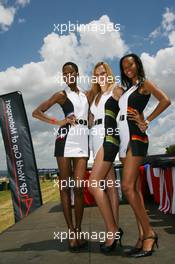 21.02.2009 Johannesburg, South Africa,  Grid girls - A1GP World Cup of Motorsport 2008/09, Round 5, Gauteng, Saturday - Copyright A1GP - Free for editorial usage