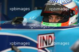 21.02.2009 Johannesburg, South Africa,  Narain Karthikeyan (IND), driver of A1 Team India - A1GP World Cup of Motorsport 2008/09, Round 5, Gauteng, Saturday Practice - Copyright A1GP - Free for editorial usage