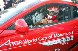 21.02.2009 Johannesburg, South Africa,  Felipe Massa driving the Ferrari 599 Safety car  - A1GP World Cup of Motorsport 2008/09, Round 5, Gauteng, Saturday - Copyright A1GP - Free for editorial usage