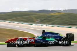 10.04.2009 Portimao, Portugal,  Adrian Zaugg (RSA), driver of A1 Team South Africa  - A1GP World Cup of Motorsport 2008/09, Round 6, Algarve, Friday Practice - Copyright A1GP - Free for editorial usage