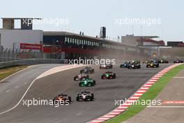 12.04.2009 Portimao, Portugal,  Start of race 1 - A1GP World Cup of Motorsport 2008/09, Round 6, Algarve, Sunday Race 1 - Copyright A1GP - Free for editorial usage