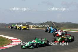 12.04.2009 Portimao, Portugal,  Adam Carroll (IRL), driver of A1 Team Ireland - A1GP World Cup of Motorsport 2008/09, Round 6, Algarve, Sunday Race 1 - Copyright A1GP - Free for editorial usage