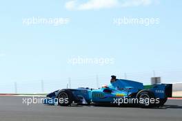 12.04.2009 Portimao, Portugal,  Narain Karthikeyan (IND), driver of A1 Team India  - A1GP World Cup of Motorsport 2008/09, Round 6, Algarve, Sunday Race 1 - Copyright A1GP - Free for editorial usage
