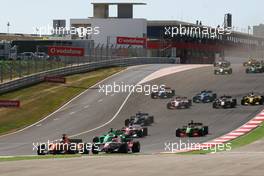 12.04.2009 Portimao, Portugal,  Start of race 1 - A1GP World Cup of Motorsport 2008/09, Round 6, Algarve, Sunday Race 1 - Copyright A1GP - Free for editorial usage