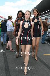 12.04.2009 Portimao, Portugal,  TW Steel girls - A1GP World Cup of Motorsport 2008/09, Round 6, Algarve, Sunday Race 2 - Copyright A1GP - Free for editorial usage