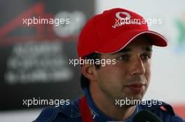 12.04.2009 Portimao, Portugal,  Neel Jani (SUI), driver of A1 Team Switzerland press conference - A1GP World Cup of Motorsport 2008/09, Round 6, Algarve, Sunday Race 2 - Copyright A1GP - Free for editorial usage