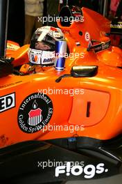 11.04.2009 Portimao, Portugal,  Robert Doornbos (NED), driver of A1 Team Netherlands  - A1GP World Cup of Motorsport 2008/09, Round 6, Algarve, Saturday Practice - Copyright A1GP - Free for editorial usage