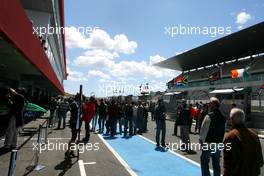 11.04.2009 Portimao, Portugal,  Pitwalk  - A1GP World Cup of Motorsport 2008/09, Round 6, Algarve, Saturday - Copyright A1GP - Free for editorial usage