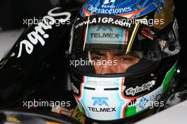 01.05.2009 Fawkham, England,  Salvador Duran (MEX), driver of A1 Team Mexico - A1GP World Cup of Motorsport 2008/09, Round 7, Brands Hatch, Friday - Copyright A1GP - Free for editorial usage