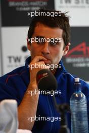 01.05.2009 Fawkham, England,  Nicolas Prost (FRA), driver of A1 Team France press conference - A1GP World Cup of Motorsport 2008/09, Round 7, Brands Hatch, Friday - Copyright A1GP - Free for editorial usage