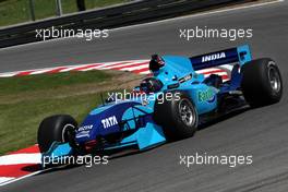 01.05.2009 Fawkham, England,  Parthiva Sureshwaren (IND), driver of A1 Team India - A1GP World Cup of Motorsport 2008/09, Round 7, Brands Hatch, Friday Practice - Copyright A1GP - Free for editorial usage