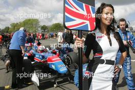 03.05.2009 Fawkham, England,  Grid Girls - A1GP World Cup of Motorsport 2008/09, Round 7, Brands Hatch, Sunday Race 1 - Copyright A1GP - Free for editorial usage