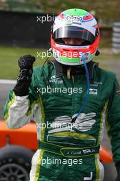 03.05.2009 Fawkham, England,  Adam Carroll (IRL), driver of A1 Team Ireland - A1GP World Cup of Motorsport 2008/09, Round 7, Brands Hatch, Sunday Race 2 - Copyright A1GP - Free for editorial usage