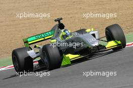 02.05.2009 Fawkham, England,  Felipe Guimaraes (BRA), driver of A1 Team Brazil - A1GP World Cup of Motorsport 2008/09, Round 7, Brands Hatch, Saturday Practice - Copyright A1GP - Free for editorial usage