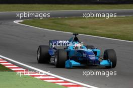 02.05.2009 Fawkham, England,  Narain Karthikeyan (IND), driver of A1 Team India - A1GP World Cup of Motorsport 2008/09, Round 7, Brands Hatch, Saturday Qualifying - Copyright A1GP - Free for editorial usage