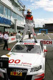 17.05.2009 Hockenheim, Germany,  Race winner Tom Kristensen (DNK), Audi Sport Team Abt, Portrait - DTM 2009 at Hockenheimring, Germany