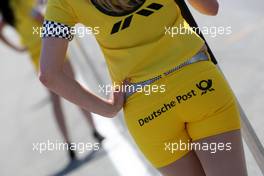 17.05.2009 Hockenheim, Germany,  gridgirl Deutsche Post - DTM 2009 at Hockenheimring, Germany