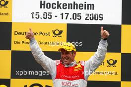 17.05.2009 Hockenheim, Germany,  Podium, Tom Kristensen (DNK), Audi Sport Team Abt, Portrait (1st) - DTM 2009 at Hockenheimring, Germany