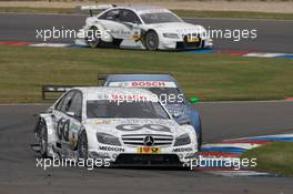 31.05.2009 Klettwitz, Germany,  Maro Engel (GER), Muecke Motorsport AMG Mercedes C-Klasse - DTM 2009 at Eurospeedway Lausitz (Lausitzring)