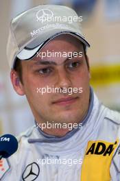 31.05.2009 Klettwitz, Germany,  Post-race press conference: race winner Gary Paffett (GBR), Team HWA AMG Mercedes - DTM 2009 at Eurospeedway Lausitz (Lausitzring)