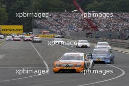 28.06.2009 Nürnberg, Germany,  Gary Paffett (GBR), Team HWA AG, AMG Mercedes C-Klasse - DTM 2009 at Norisring, Germany