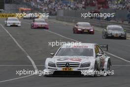 28.06.2009 Nürnberg, Germany,  Maro Engel (GER), Muecke Motorsport, AMG Mercedes C-Klasse - DTM 2009 at Norisring, Germany