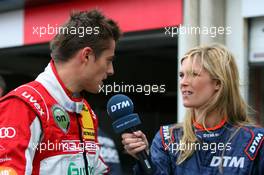 18.07.2009 Zandvoort, The Netherlands,  Tomas Kostka (CZE), Kolles TME, Portrait, being interviewed for DTM TV - DTM 2009 at Circuit Park Zandvoort, The Netherlands
