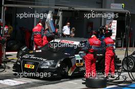 15.08.2009 Nürburg, Germany,  Pitstop of Timo Scheider (GER), Audi Sport Team Abt, Audi A4 DTM - DTM 2009 at Nürburgring, Germany