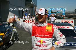 15.08.2009 Nürburg, Germany,  Pole position for Martin Tomczyk (GER), Audi Sport Team Abt, Portrait - DTM 2009 at Nürburgring, Germany