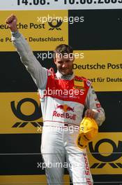 16.08.2009 Nürburg, Germany,  Podium, Martin Tomczyk (GER), Audi Sport Team Abt, Portrait (1st) - DTM 2009 at Nürburgring, Germany