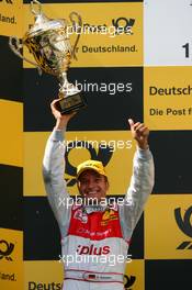 16.08.2009 Nürburg, Germany,  Podium, Timo Scheider (GER), Audi Sport Team Abt, Portrait (1st) - DTM 2009 at Nürburgring, Germany