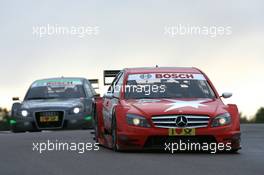 10.10.2009 Dijon, France,  Mathias Lauda (AUT), Muecke Motorsport, AMG Mercedes C-Klasse - DTM 2009 at Circuit Dijon Prenois, Dijon, France