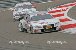 11.10.2009 Dijon, France,  Tom Kristensen (DEN), Audi Sport Team Abt Sportsline, Audi A4 DTM, Paul di Resta (GBR), Team HWA AMG Mercedes, AMG Mercedes C-Klasse - DTM 2009 at Circuit Dijon Prenois, Dijon, France