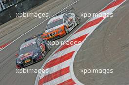 11.10.2009 Dijon, France,  Mattias Ekstroem (SWE), Audi Sport Team Abt, Audi A4 DTM, Gary Paffett (GBR), Team HWA AG, AMG Mercedes C-Klasse - DTM 2009 at Circuit Dijon Prenois, Dijon, France