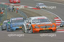 11.10.2009 Dijon, France,  Gary Paffett (GBR), Team HWA AG, AMG Mercedes C-Klasse - DTM 2009 at Circuit Dijon Prenois, Dijon, France