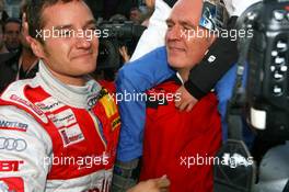 25.10.2009 Hockenheim, Germany,  2009 DTM champion Timo Scheider (GER), Audi Sport Team Abt, with Dr. Wolfgang Ullrich (GER), Audi's Head of Sport - DTM 2009 at Hockenheimring, Hockenheim, Germany