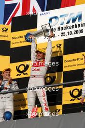 25.10.2009 Hockenheim, Germany,  2009 DTM champion: Timo Scheider (GER), Audi Sport Team Abt, Audi A4 DTM - DTM 2009 at Hockenheimring, Hockenheim, Germany