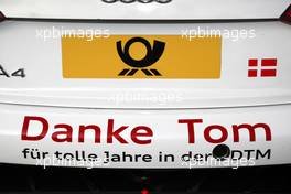 25.10.2009 Hockenheim, Germany,  Rear of the car of Tom Kristensen (DNK), Audi Sport Team Abt, Audi A4 DTM - DTM 2009 at Hockenheimring, Hockenheim, Germany