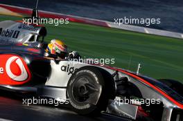 21.01.2009 Portimão, Portugal,  Lewis Hamilton (GBR), McLaren Mercedes, MP4-24- Formula 1 Testing, Algarve MotorPark