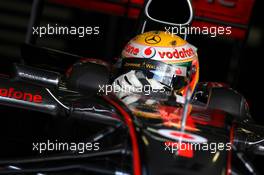 21.01.2009 Portimão, Portugal,  Lewis Hamilton (GBR), McLaren Mercedes, MP4-24 - Formula 1 Testing, Algarve MotorPark