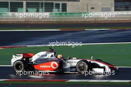 21.01.2009 Portimão, Portugal,  Lewis Hamilton (GBR), McLaren Mercedes, MP4-24 - Formula 1 Testing, Algarve MotorPark